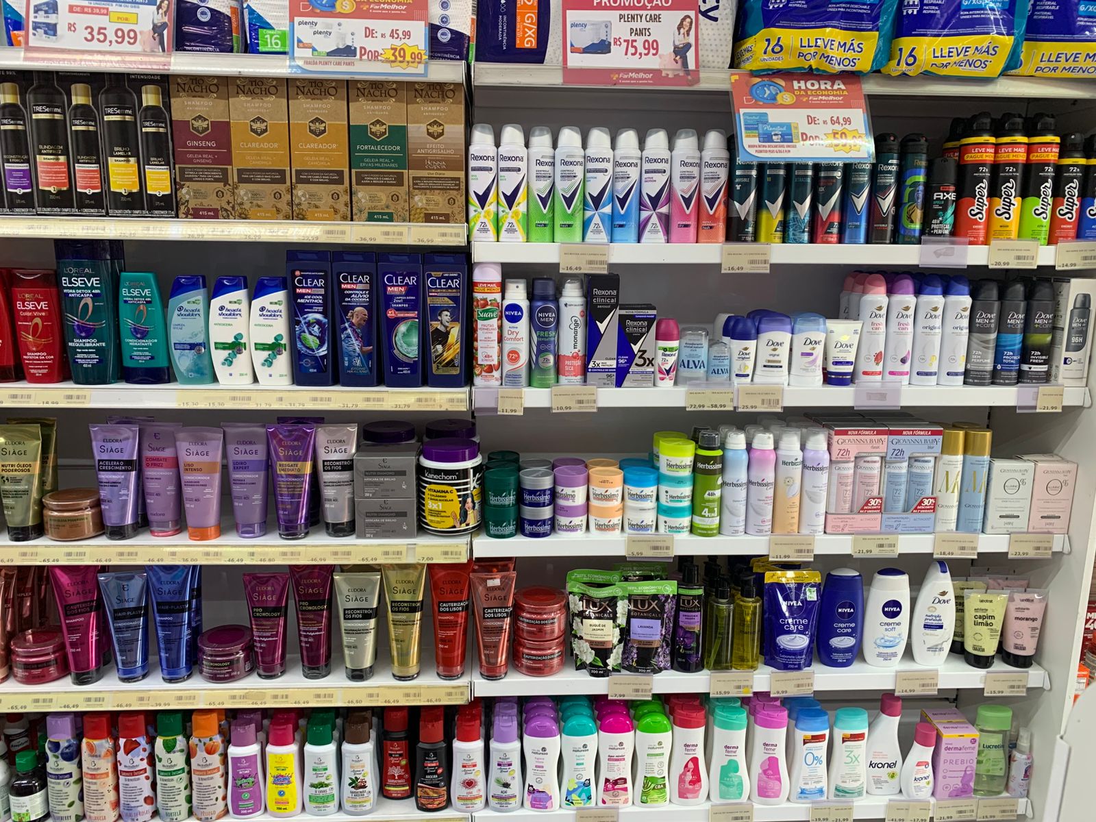 Sessão de Cuidados Pessoais