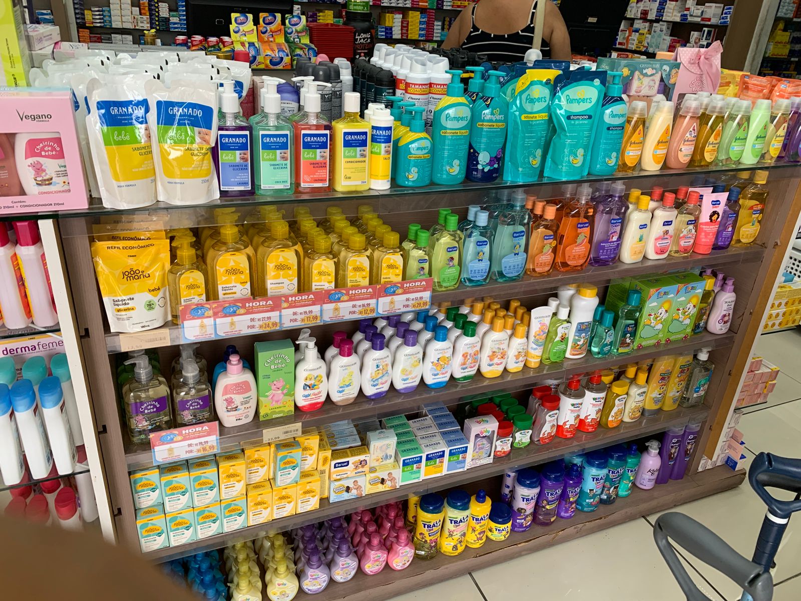 Sessão de Perfumaria e Bebês